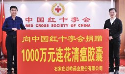 【人民网】DG视讯药业向中国红十字会总会捐赠1000万元连花清瘟胶囊